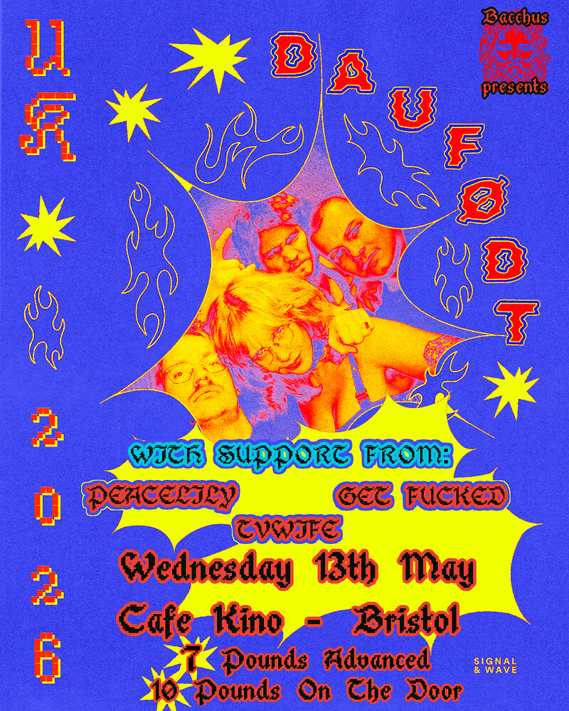 Daufødt w/ Peacelily, TvWife, Get Fucked at Cafe Kino