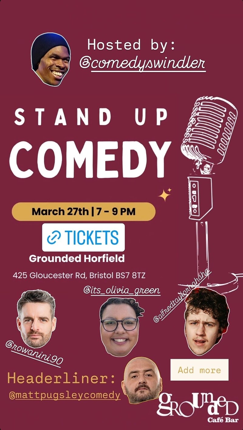 Grounded Comedy at Grounded