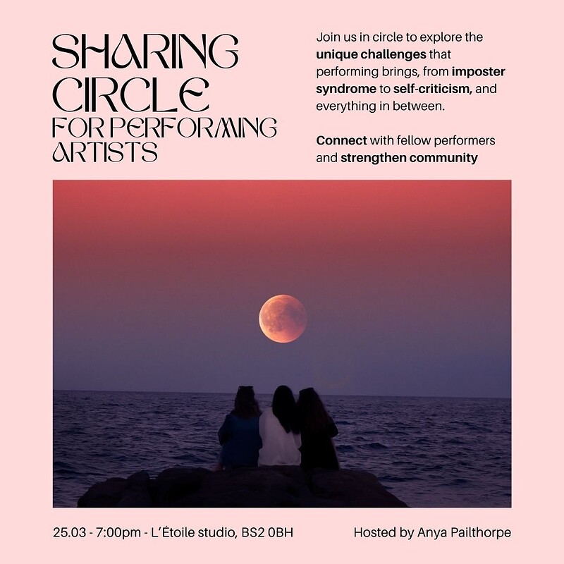 Sharing Circle for Performing Artists at L'Étoile Studio