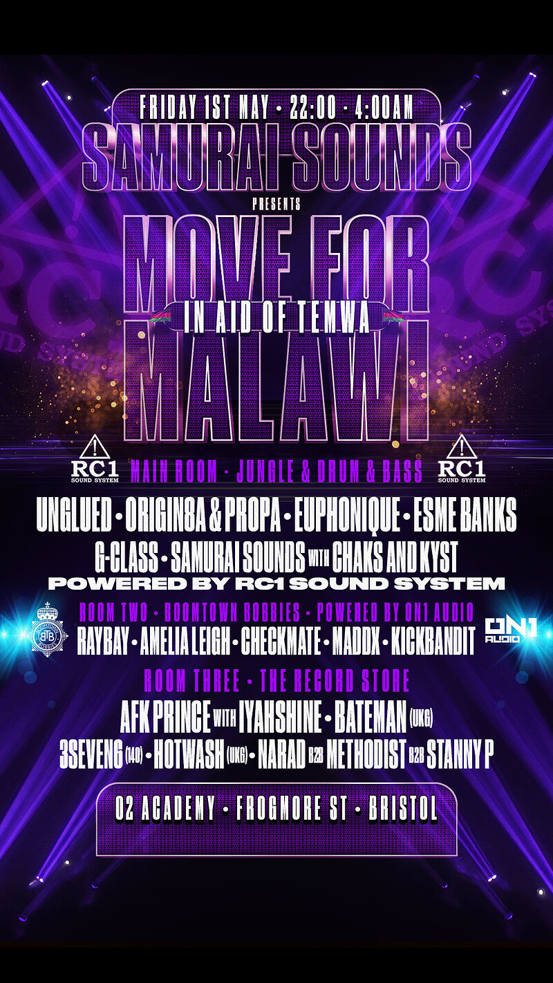 Move For Malawi - In Aid Of Temwa at O2 Academy