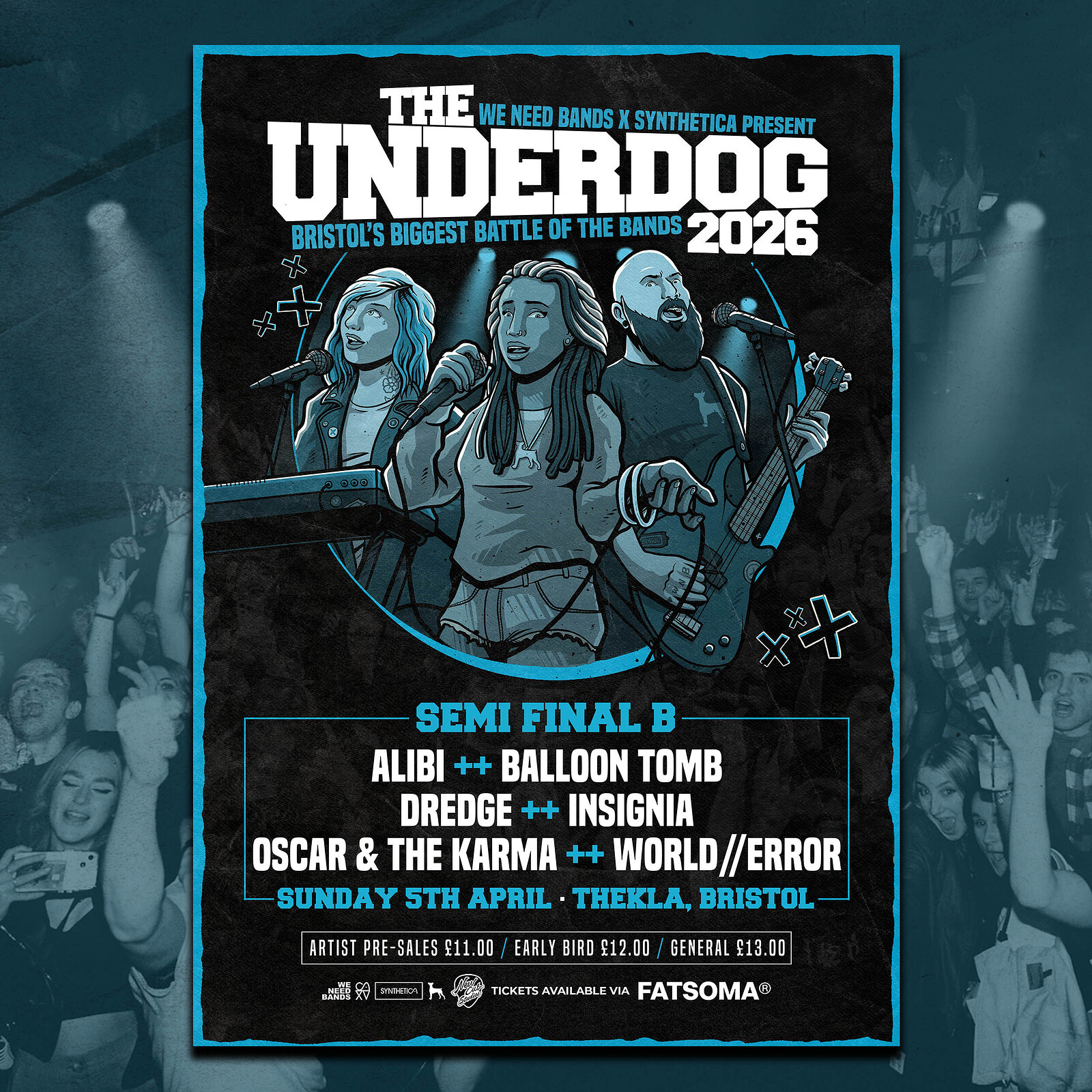 The Underdog 2026 | Semi-Final B at Thekla