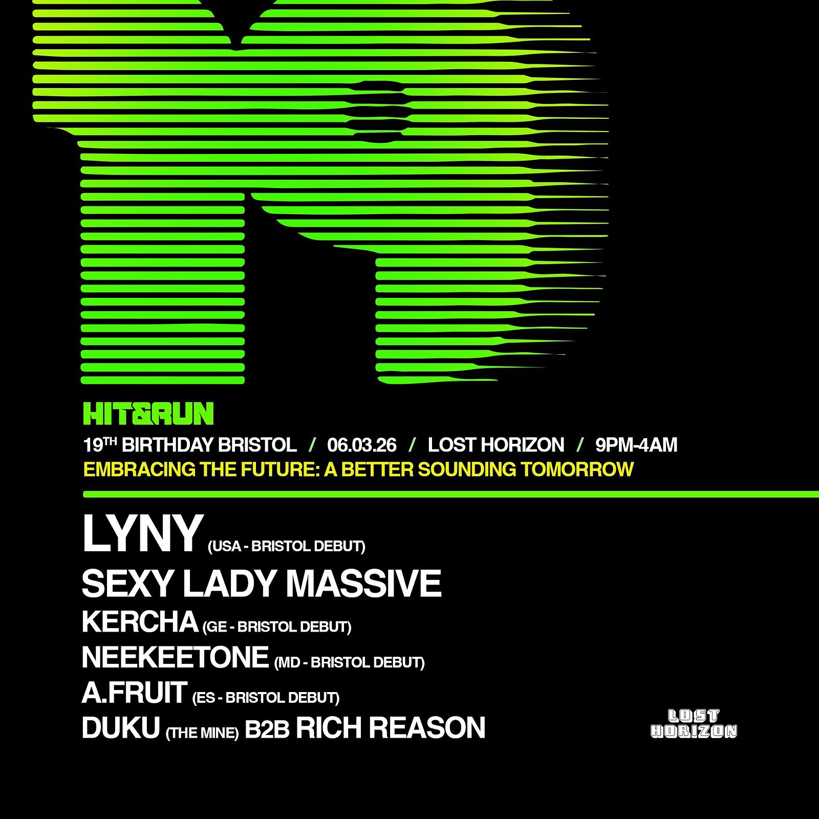 Hit & Run at Lost Horizon