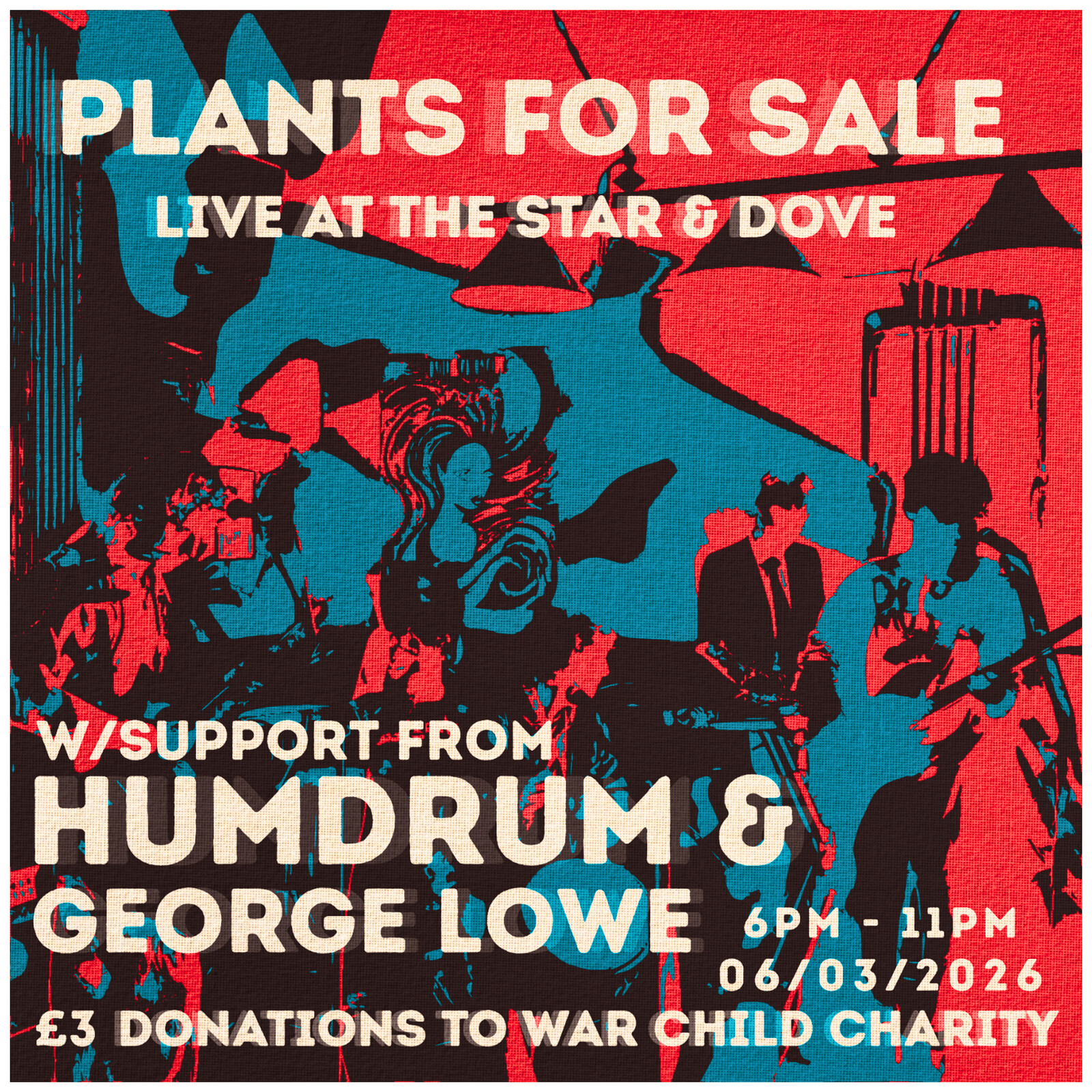 FOR WAR CHILD at Star & Dove