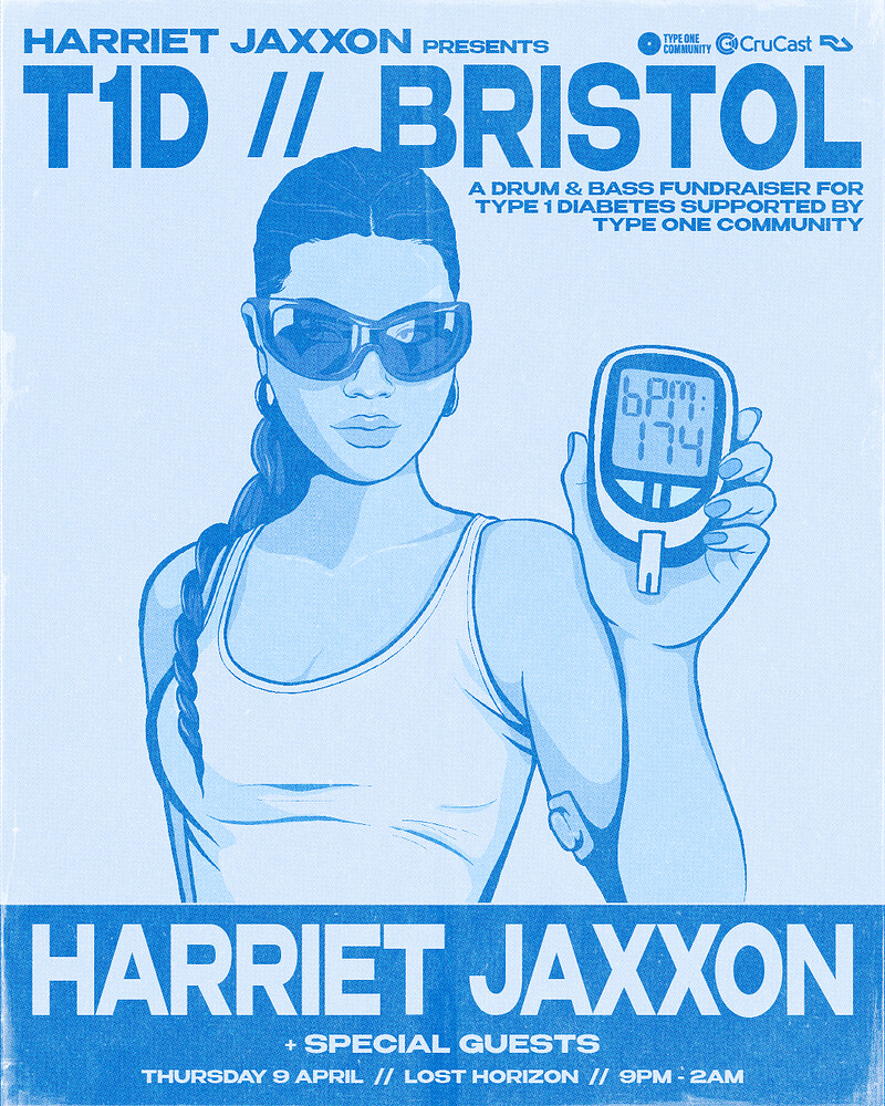 Harriet Jaxxon presents: T1D // Bristol - A DnB Fundraiser at Lost Horizon