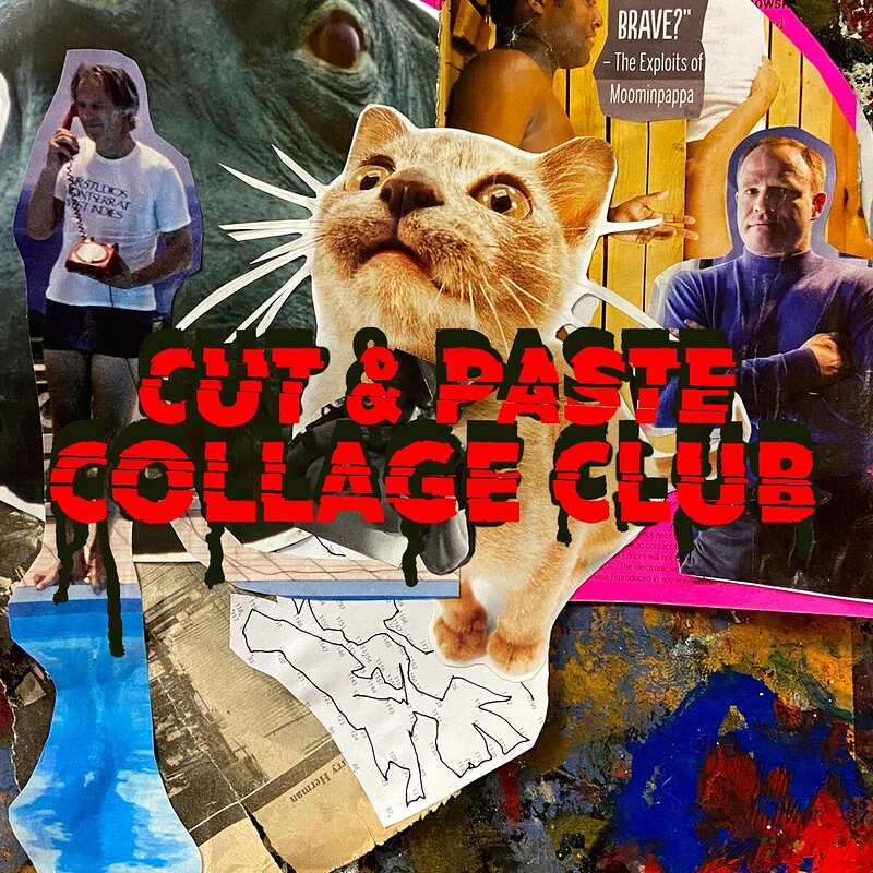 Cut & Paste Collage Club at PRSC