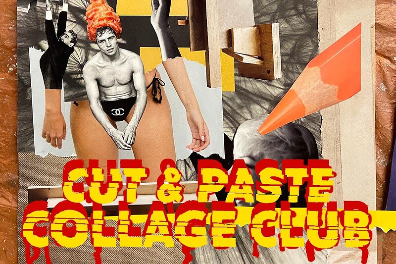 Cut & Paste Collage Club at PRSC