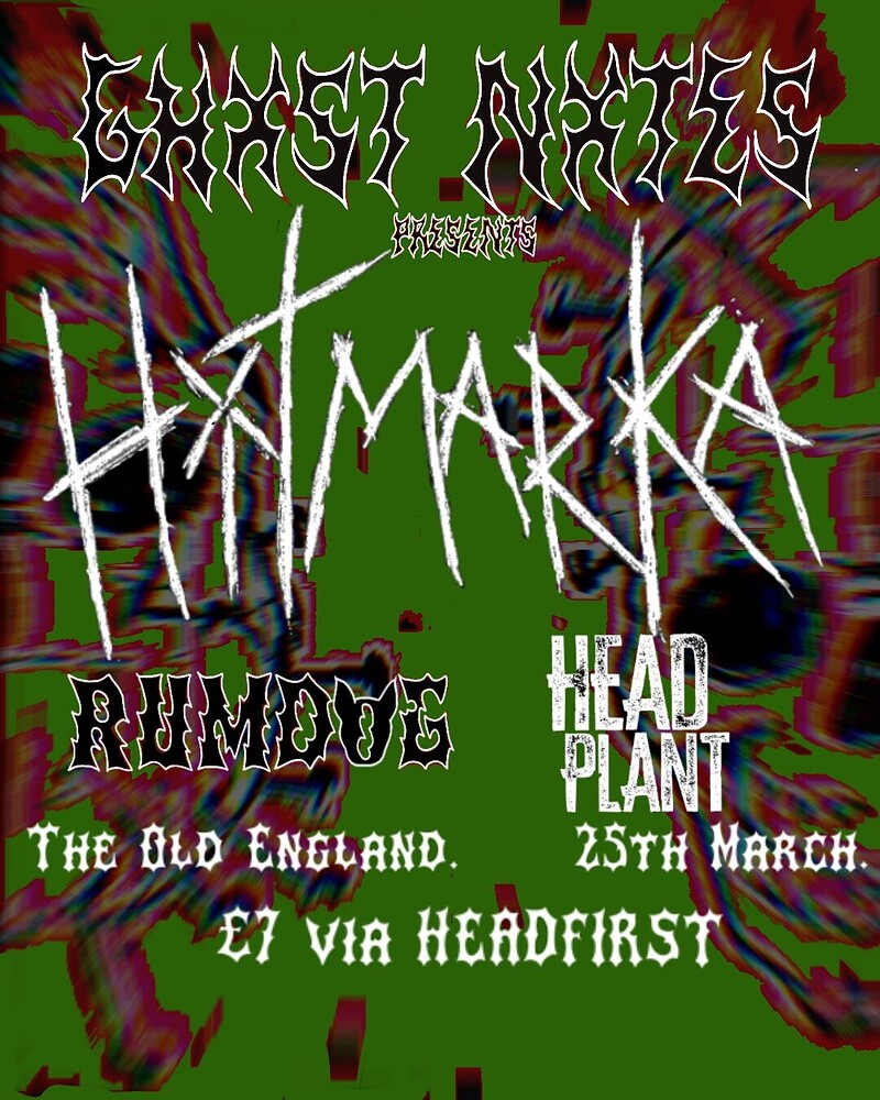 GHXST NXTES vol. 3 at The Old England Pub