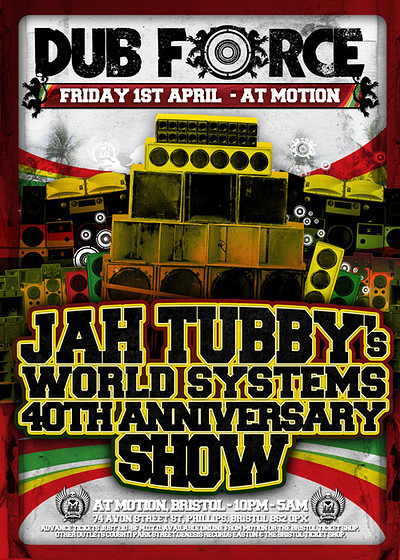 Dub Force: Jah Tubbys at Motion