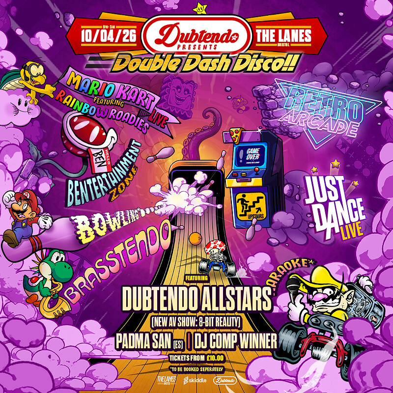 Dubtendo Presents: Double Dash Disco at The Lanes