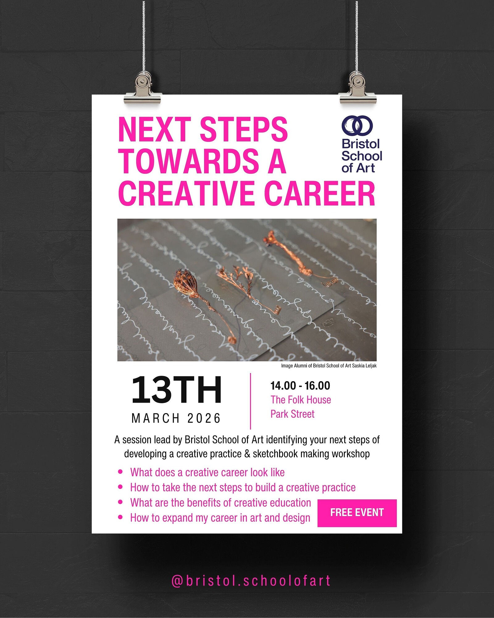Next Steps Towards a Creative Career at Bristol Folk House