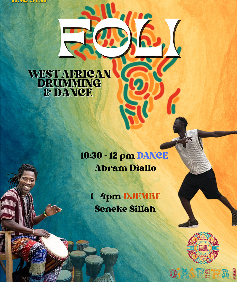 Foli - West African Dance & Djembe at The Jam Jar