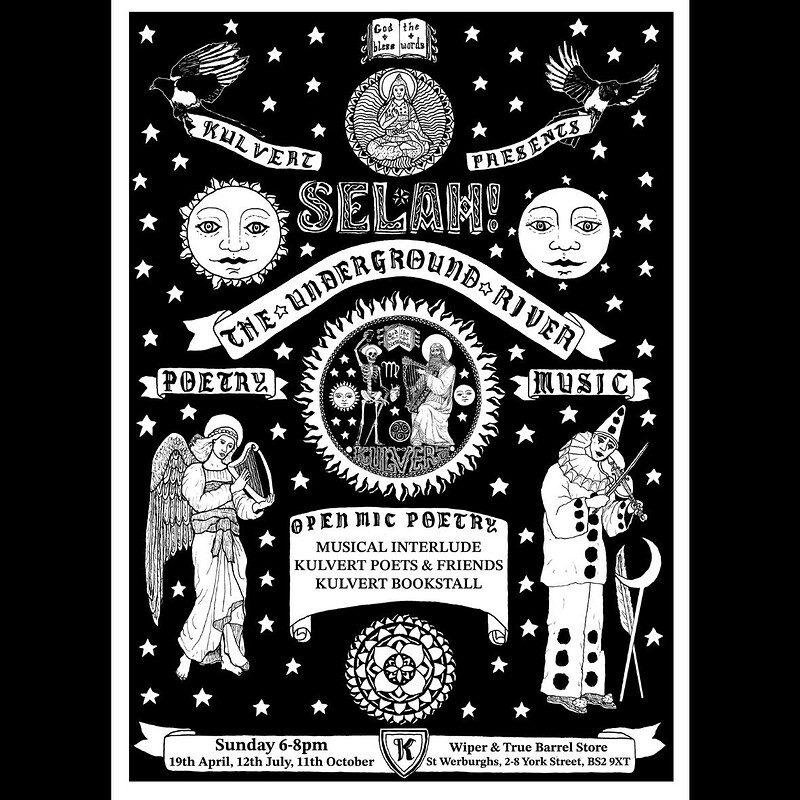 Selah The Underground River Poetry Night w/Robert Wilkinson at Wiper and True, The Barrel Store