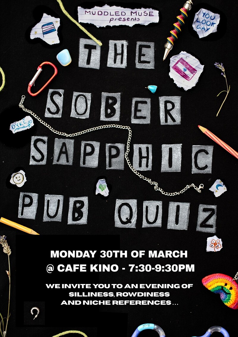 Sober Sapphic Pub Quiz at Cafe Kino