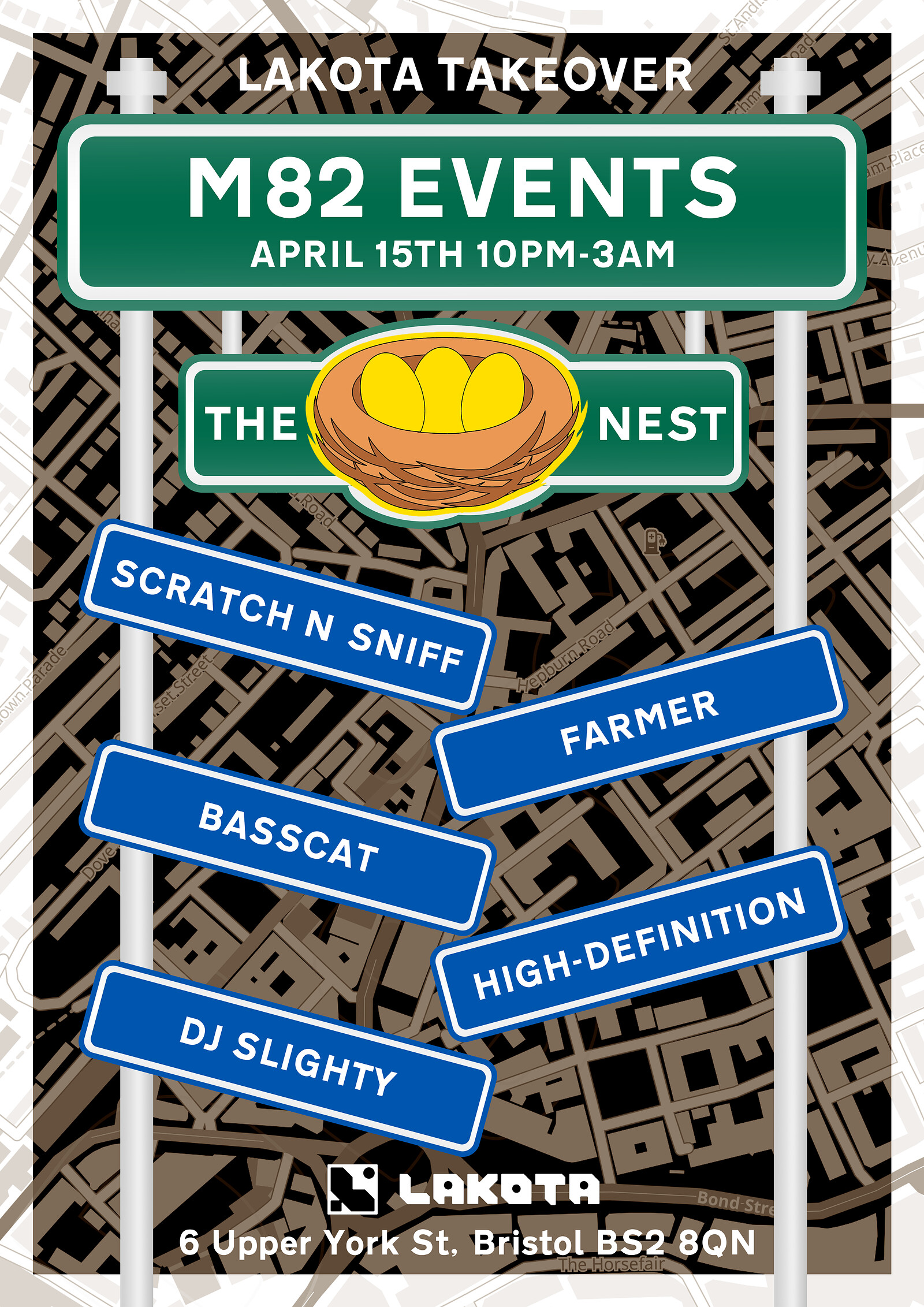 M82 Events: The Nest Takeover at Lakota