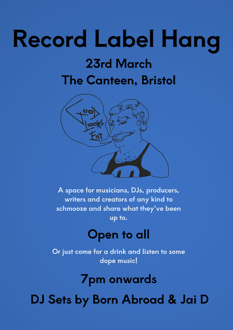 Record label hang at The Canteen