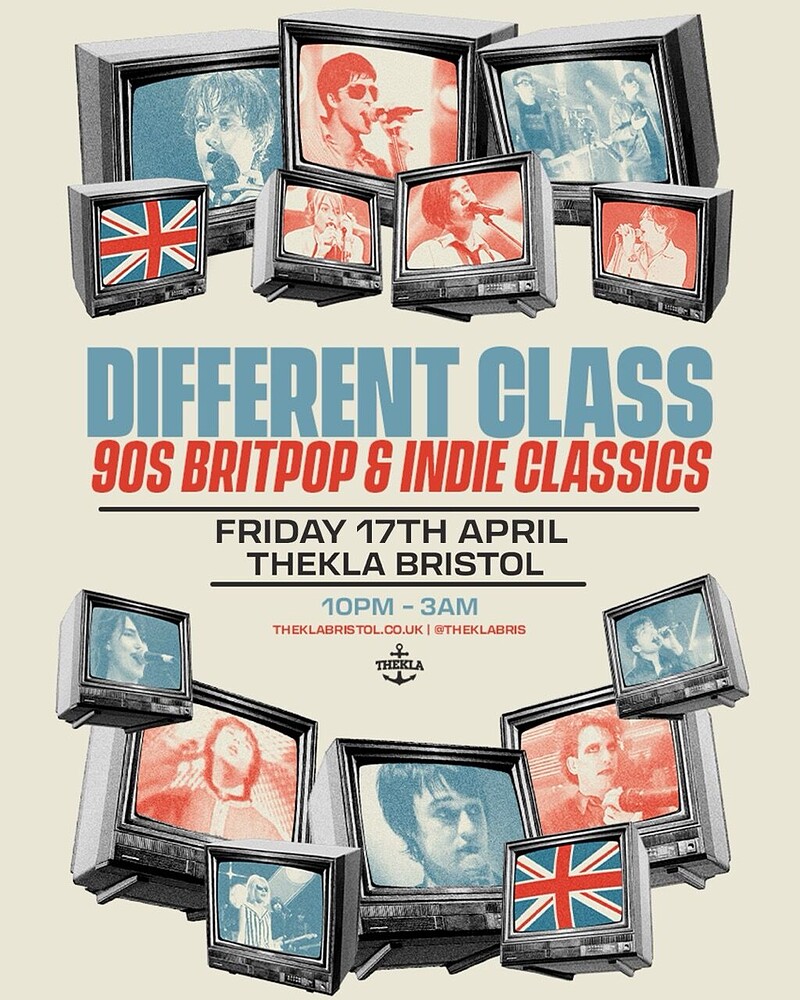Different Class: 90s Britpop & Indie Classics at Thekla