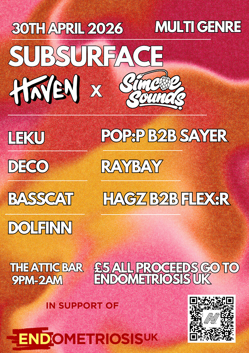 Simcoe Sounds X Haven: Subsurface at The Full Moon & Attic Bar