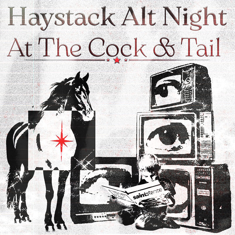 Haystack Alt Night - Supermarché, Helicopter Pirates & Fawlkes at The Cock & Tail