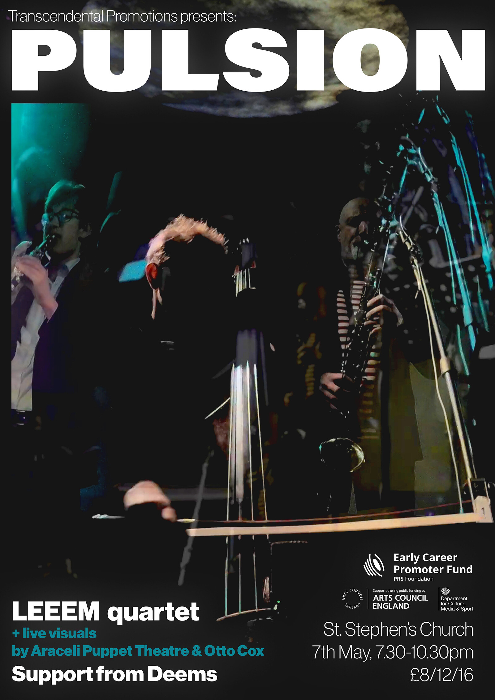 feat. Leeem Quartet w/ Araceli & Otto + Deems at St Stephen's Church