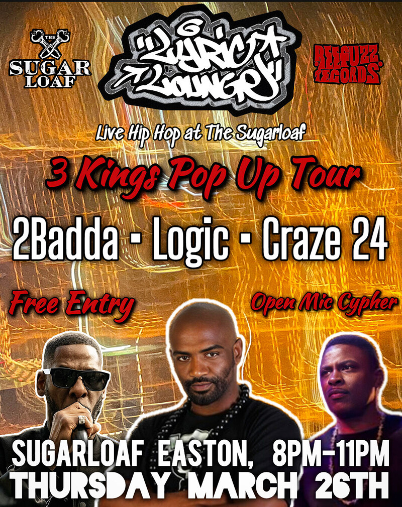 3 Kings Pop Up Tour at The Sugar Loaf