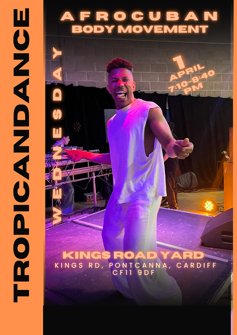 Afrocuban BODYMOVEMENT at Kings Road Yard