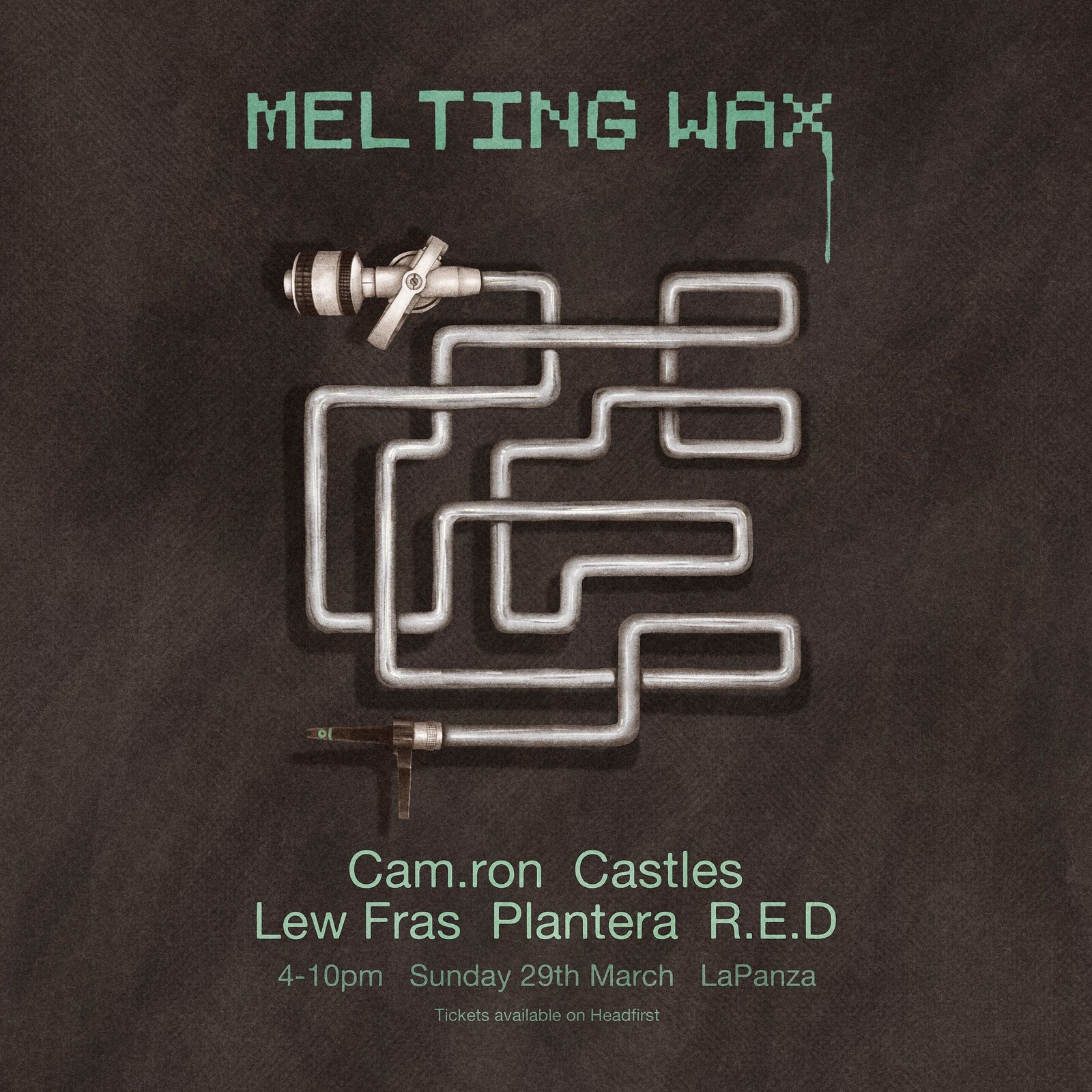 Melting Wax W/ R.E.D, Plantera, Castles, Cam.ron, Lew Fras at La panza