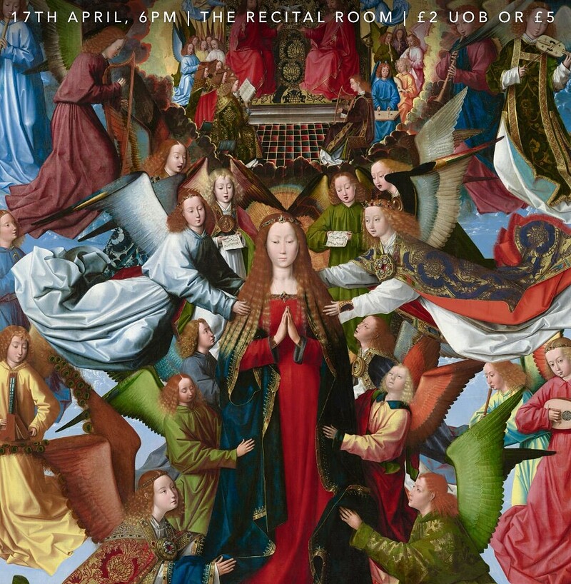 Bristol University Baroque and Madrigal Ensemble Collaboration Concert at The Victoria Rooms, Bristol