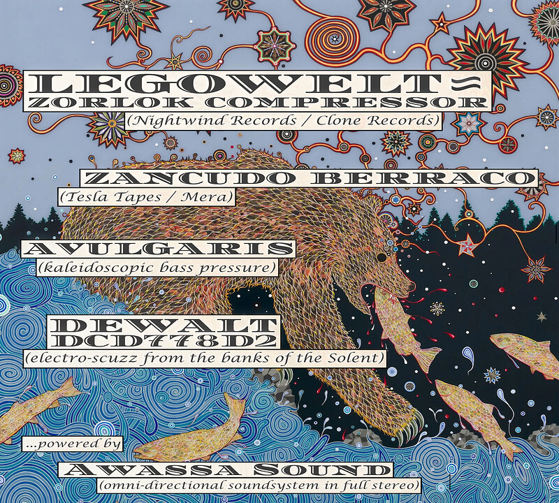 Legowelt = Zorlok Compressor  + avulgaris at Strange Brew