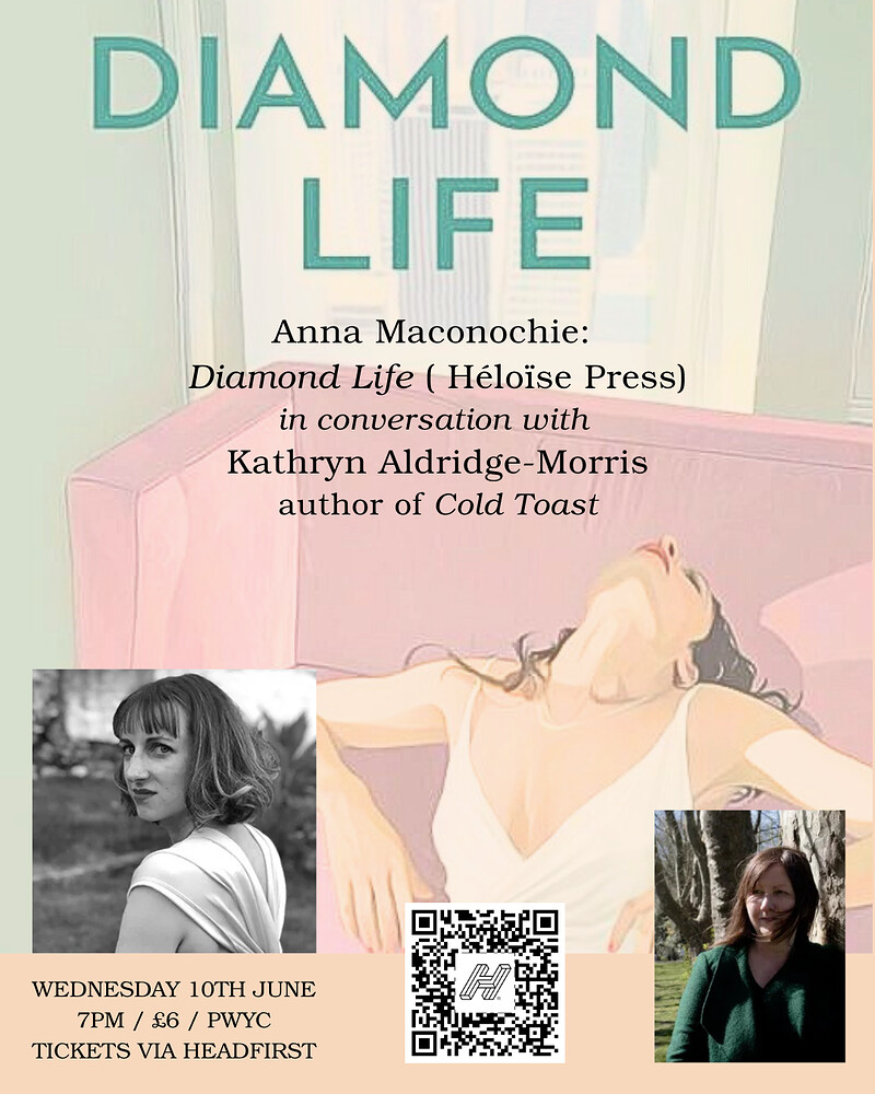 Anna Maconochie: *Diamond Life* at East Bristol Books
