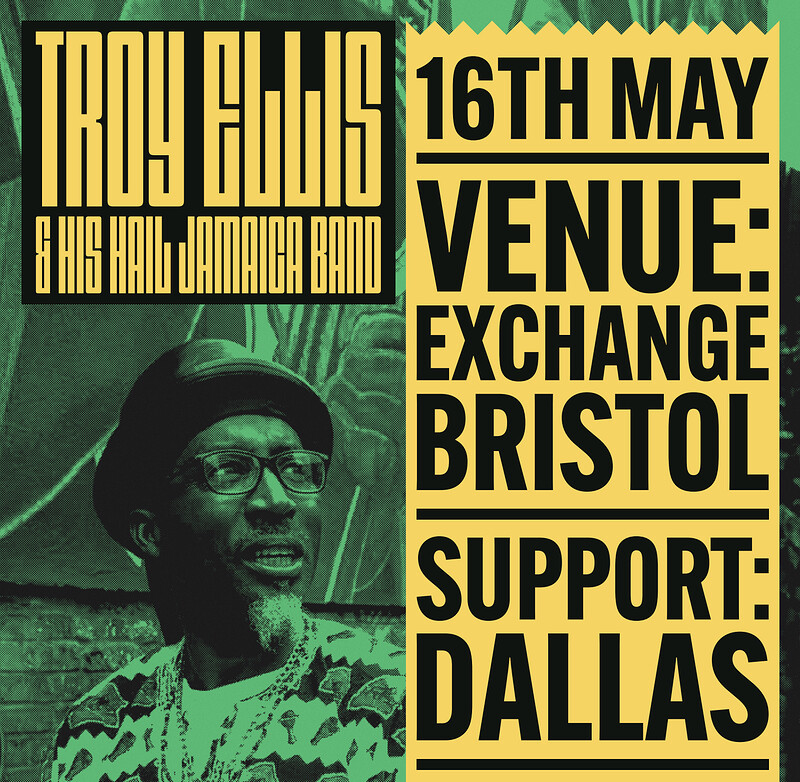 Troy Ellis & His Hail Jamaica Band at Exchange