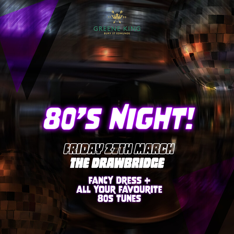 80s Night at The Drawbridge at The Drawbridge