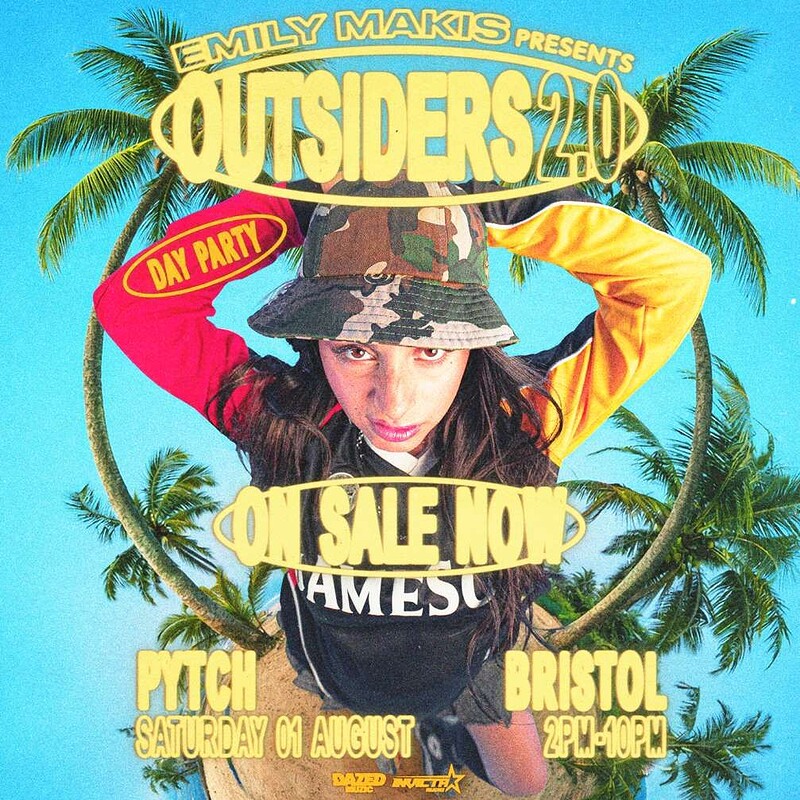 Emily Makis - Outsiders 2.0 Day Party: Bristol at Pytch, 2 Skyline Park, Bristol, BS4 5EN