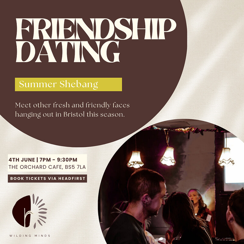 Friendship Dating - Summer Shebang at The Orchard Coffee and Co