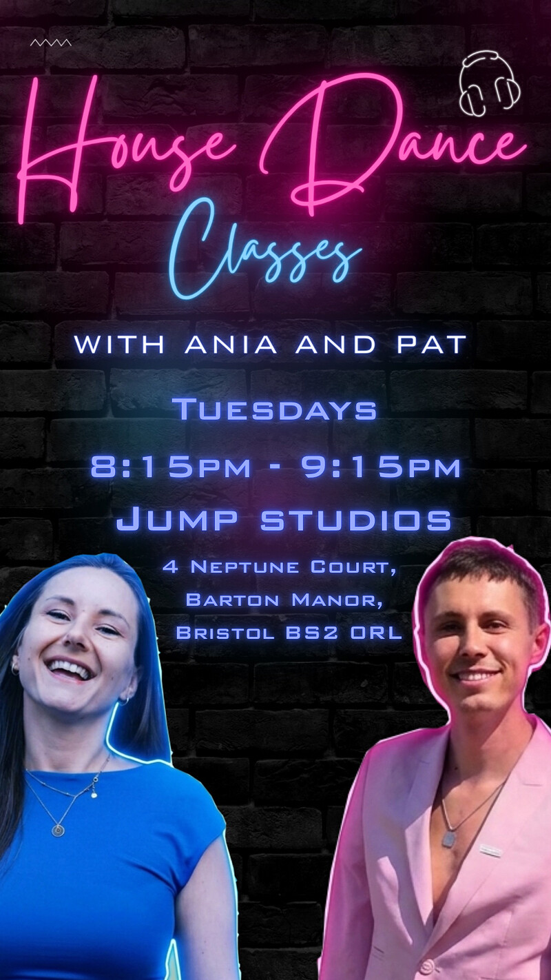 House dance class at Jump studios