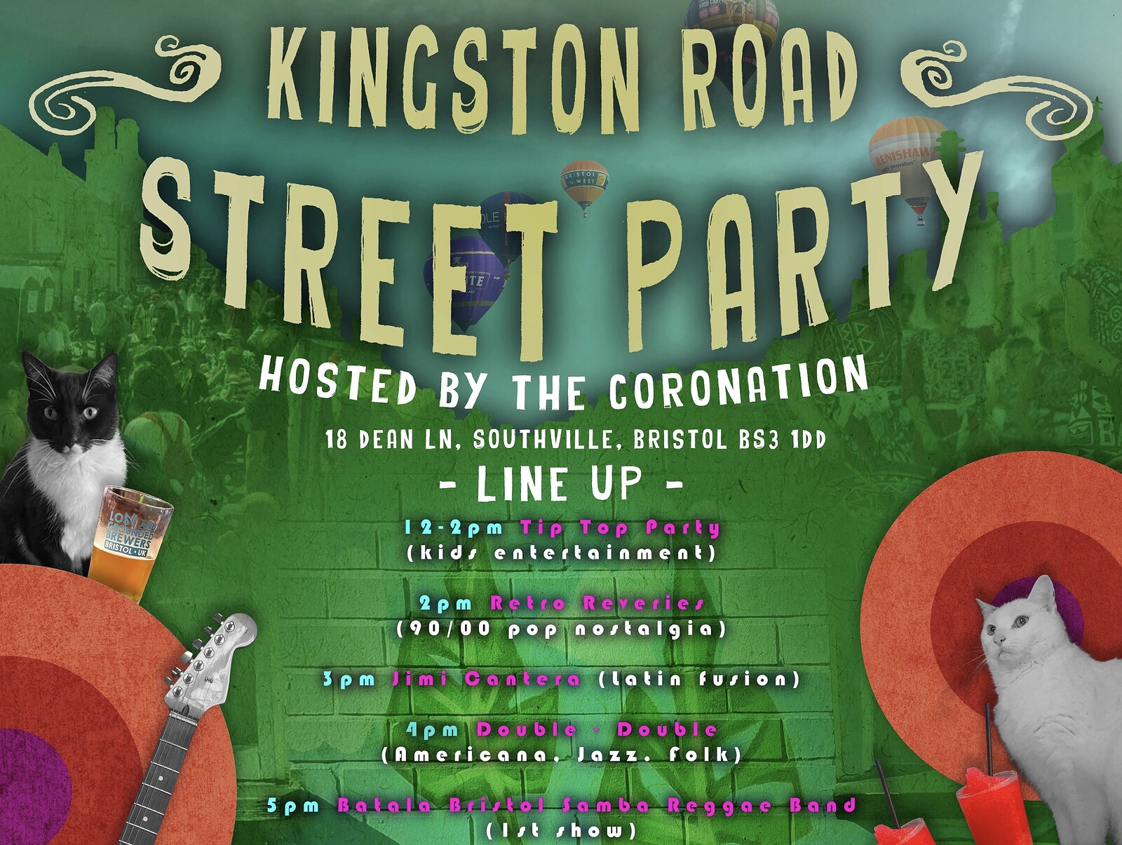 The Kingston Road community Street Party at The Coronation