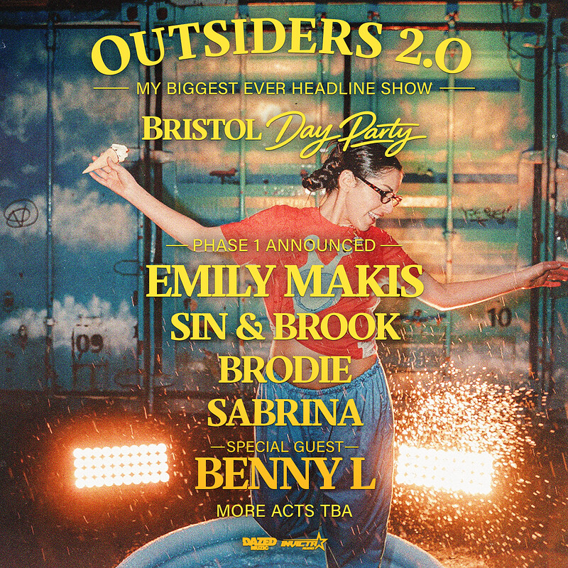 Emily Makis - Outsiders 2.0 Day Party: Bristol at Pytch, Skyline Park