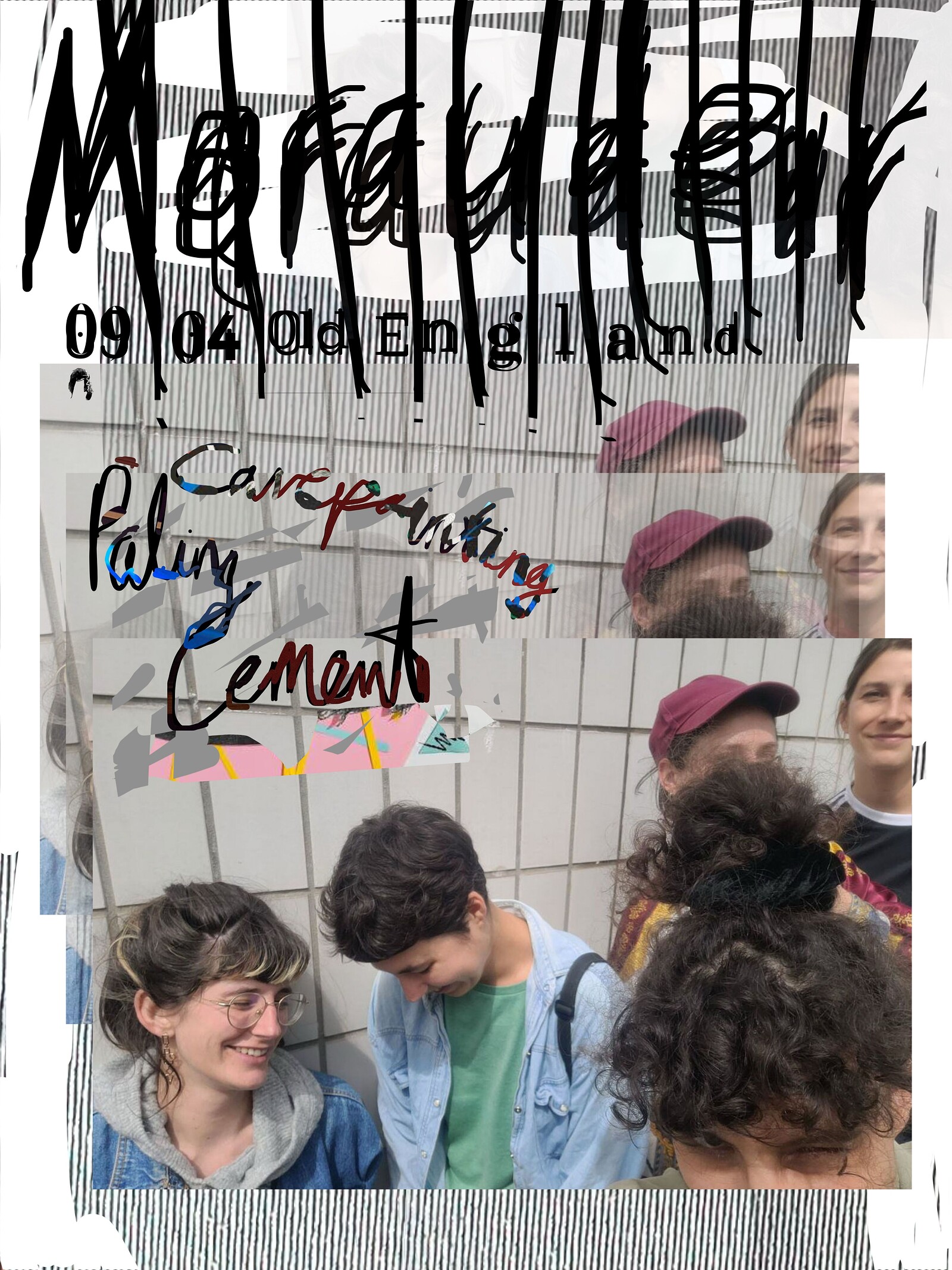 MARAUDEUR + Paling / Cement / Cavepaintings at The Old England Pub