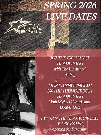 LITTLE FUNCTION + Myles Edwards + Double Date at The Thunderbolt