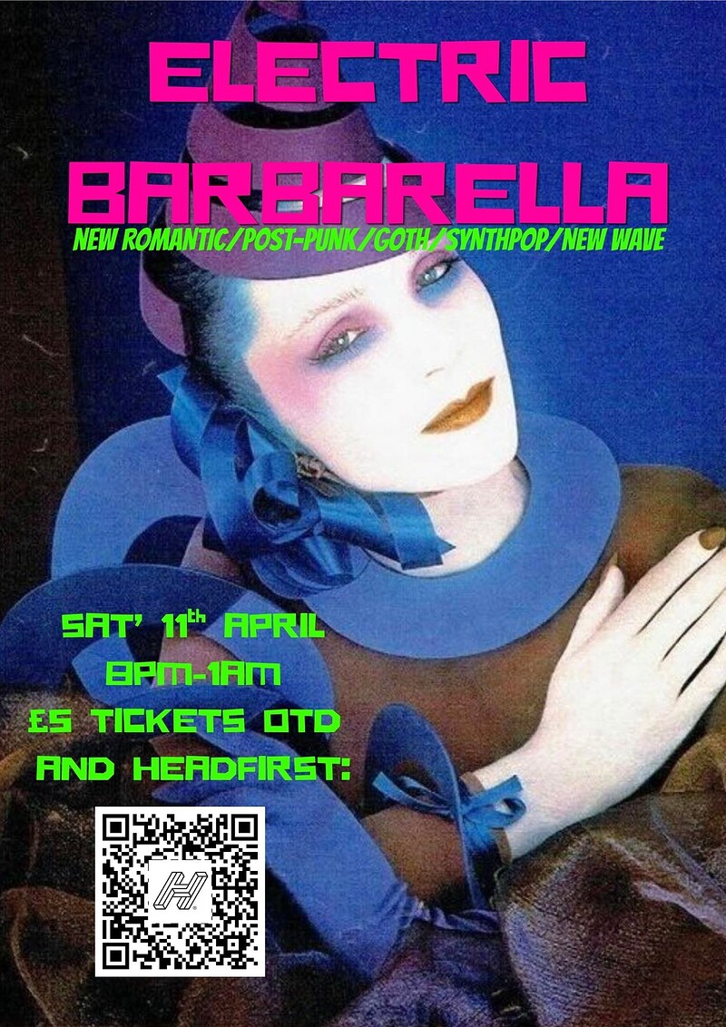 Electric Barbarella at Zed Alley