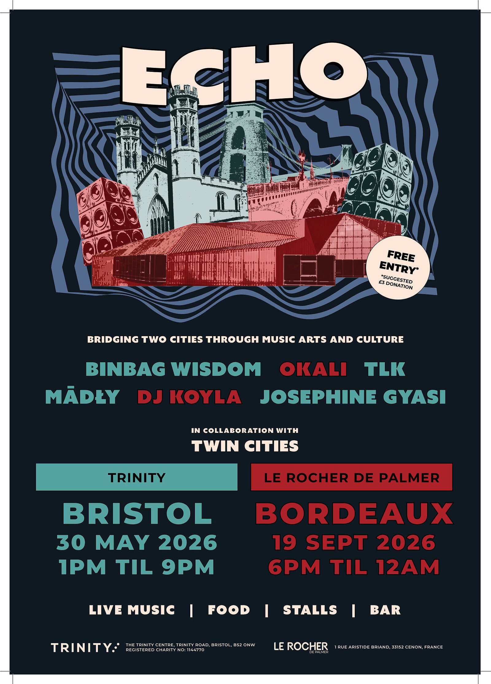 Celebrating Bristol and Bordeaux twinning at The Trinity Centre