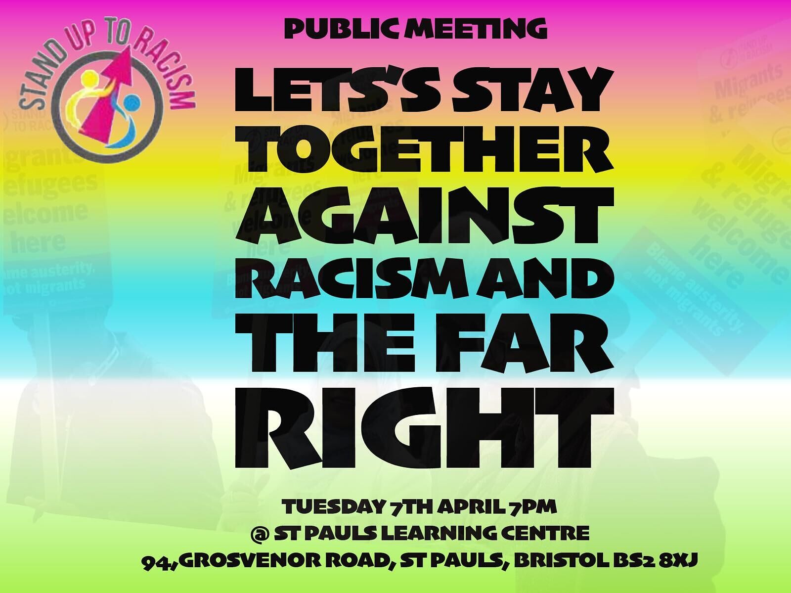 Together Against Racism and the Far Right at St Paul's learning centre