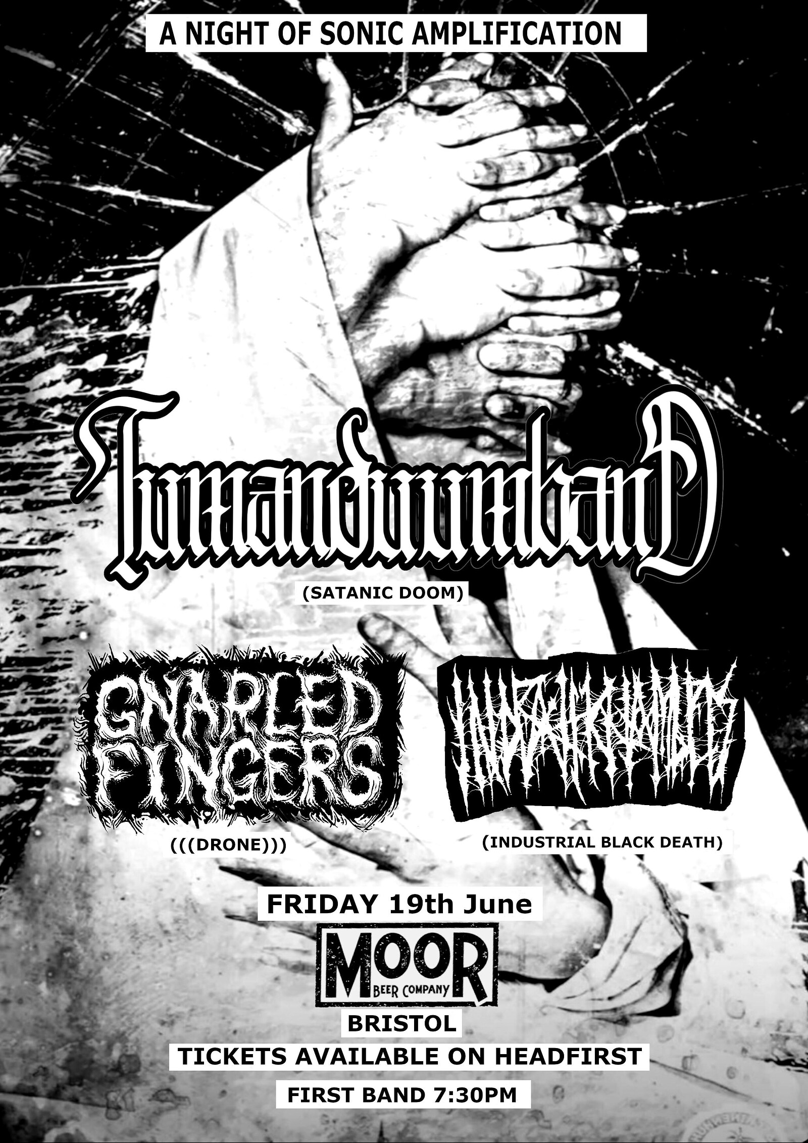 Tumanduumband, Gnarled Fingers and In Death Chambers at Moor Beer Co