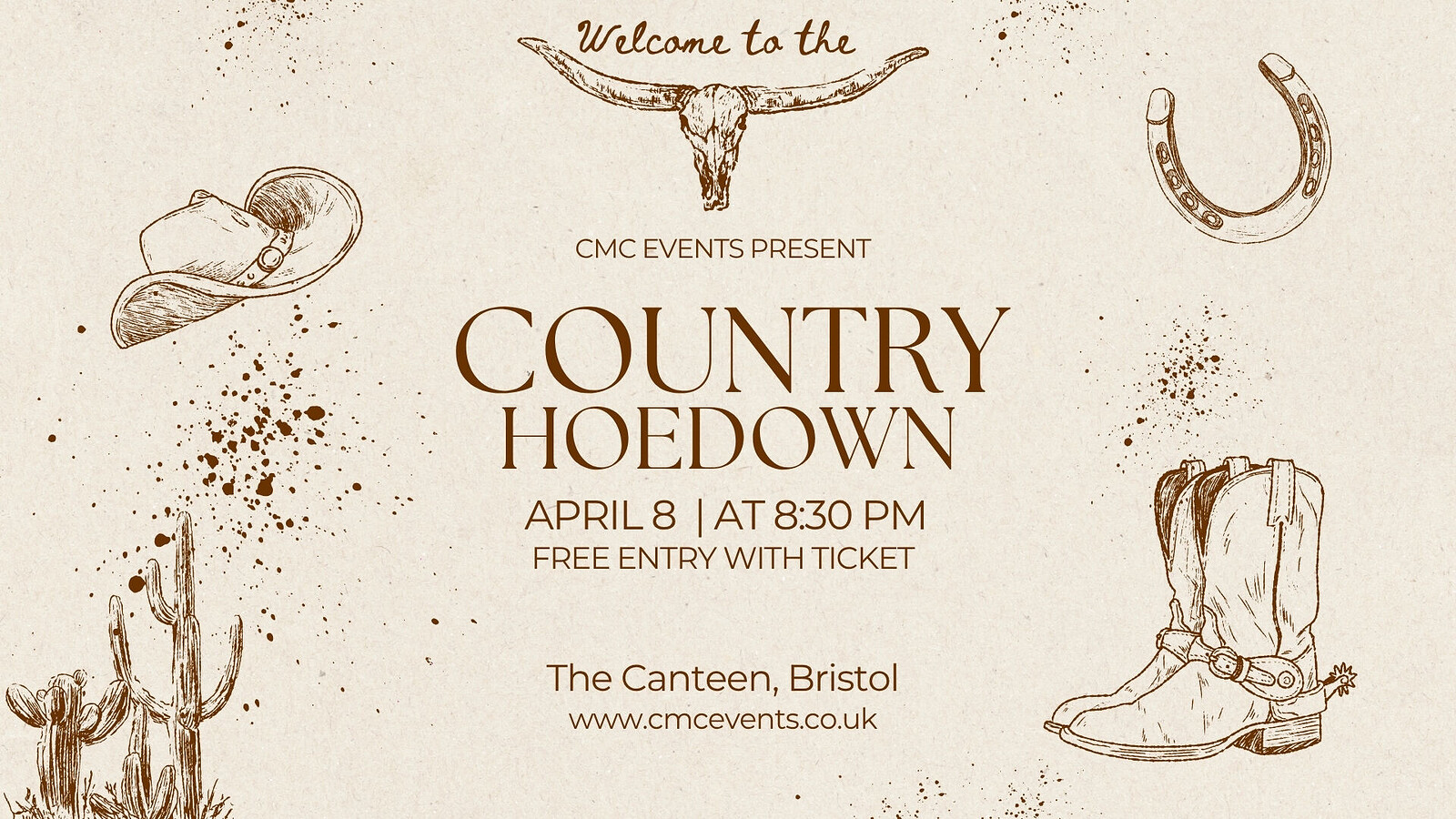 Country Hoedown - CMC events at The Canteen