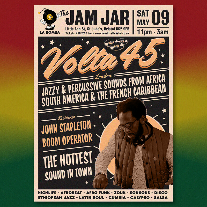 LA BOMBA present Volta45 at The Jam Jar