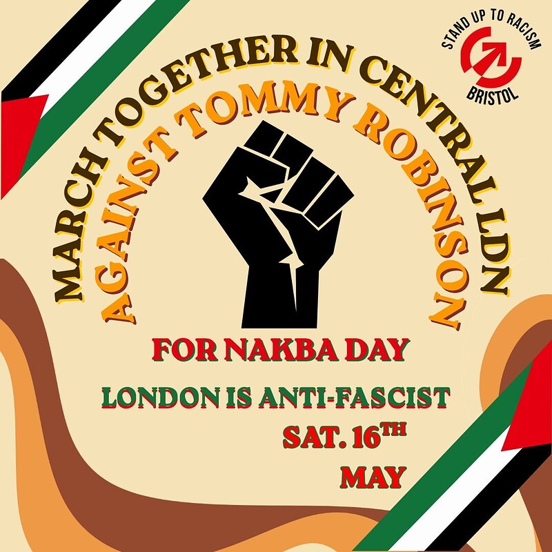 Unite Against the Far Right - Oppose Tommy Robinson at Anchor Road