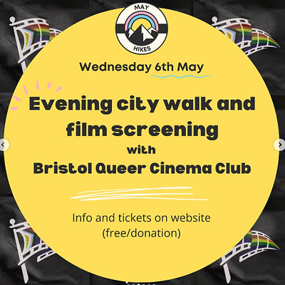 Queer Hiking Bristol: Walk & film screening with Bristol Queer Cinema Club at Bristol Cathedral