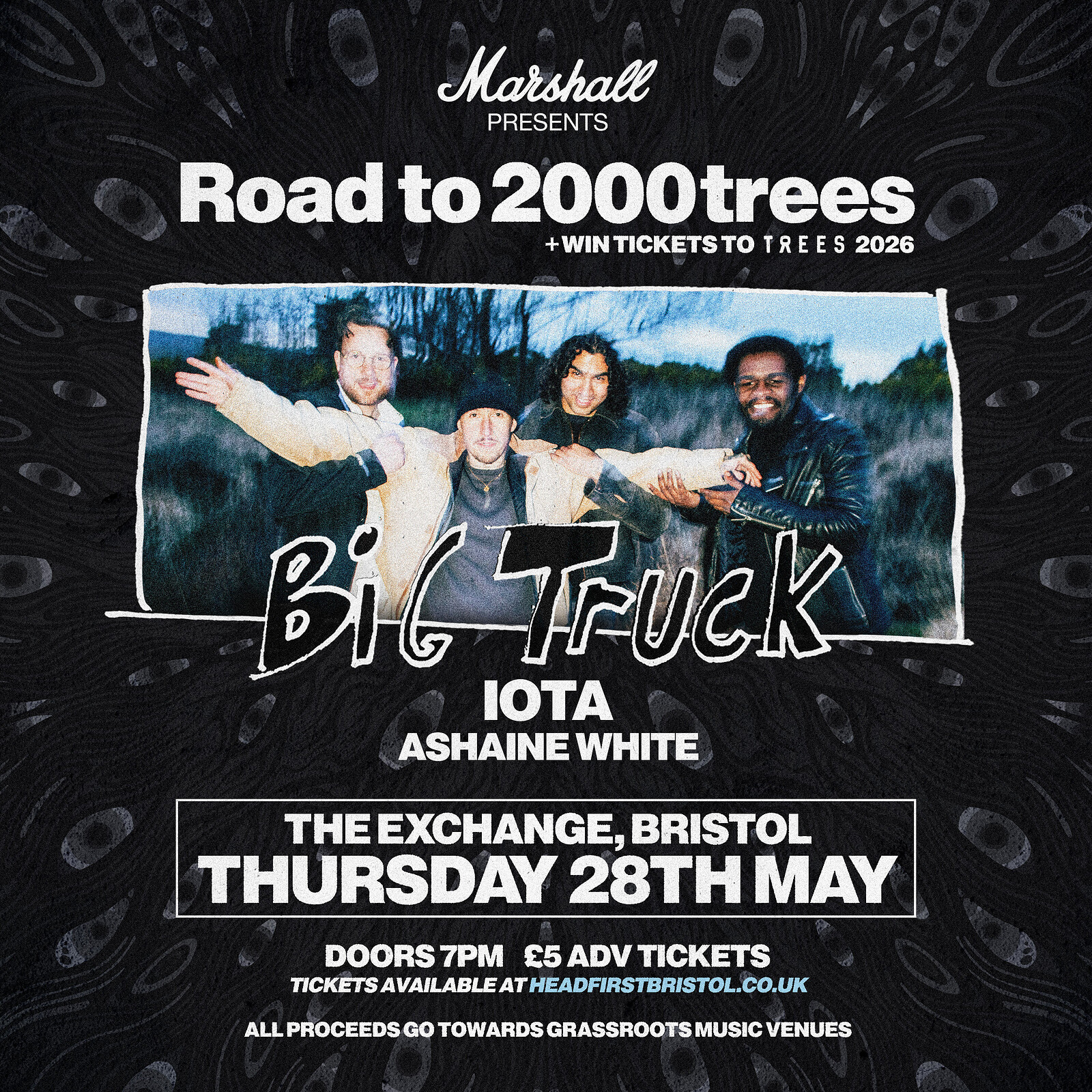 Road to 2000 Trees with Big Truck at Exchange