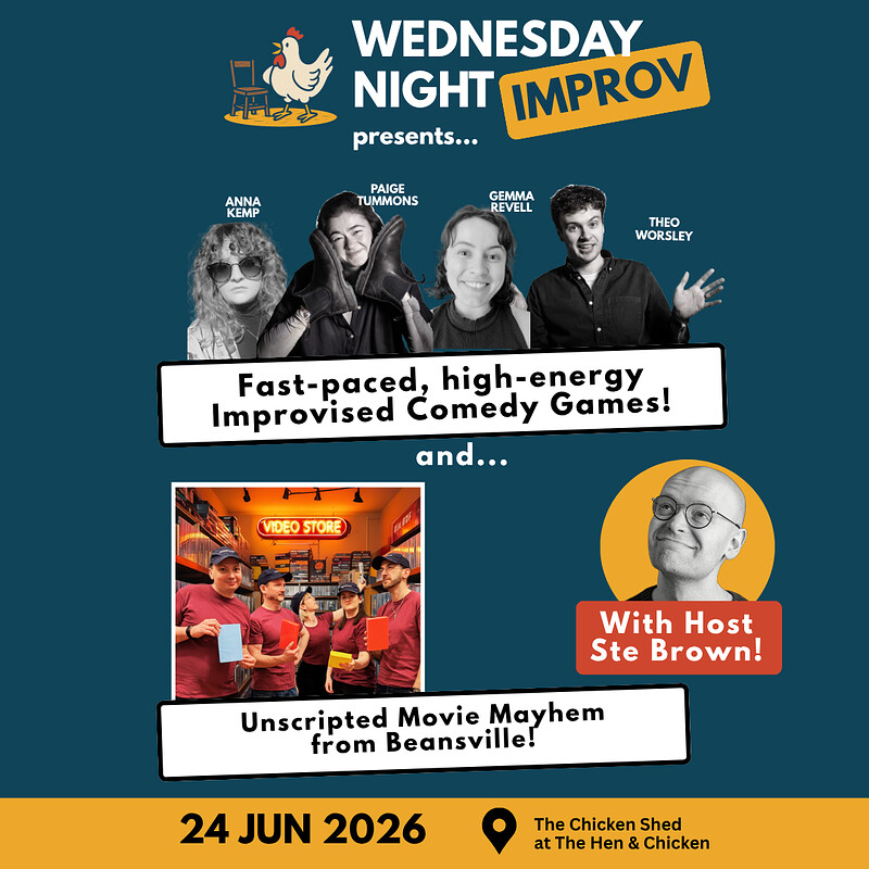 Wednesday Night Improv: June Show at The Hen & Chicken