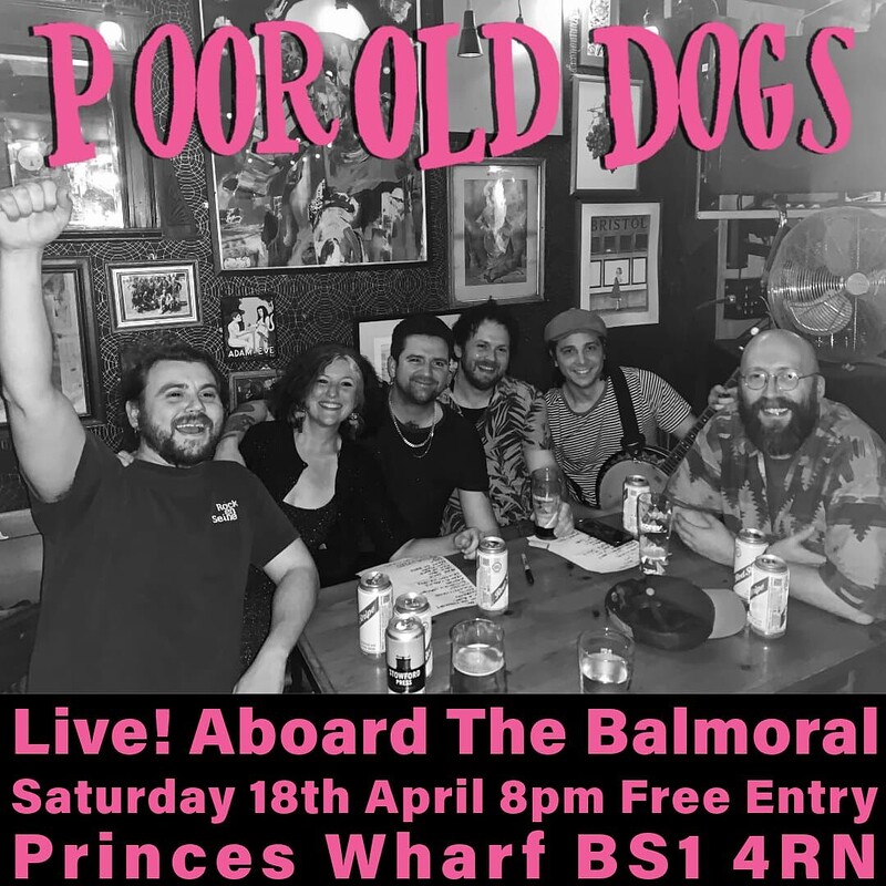 All Aboard Poor Old Dogs + Easton Shanties at MV Balmoral