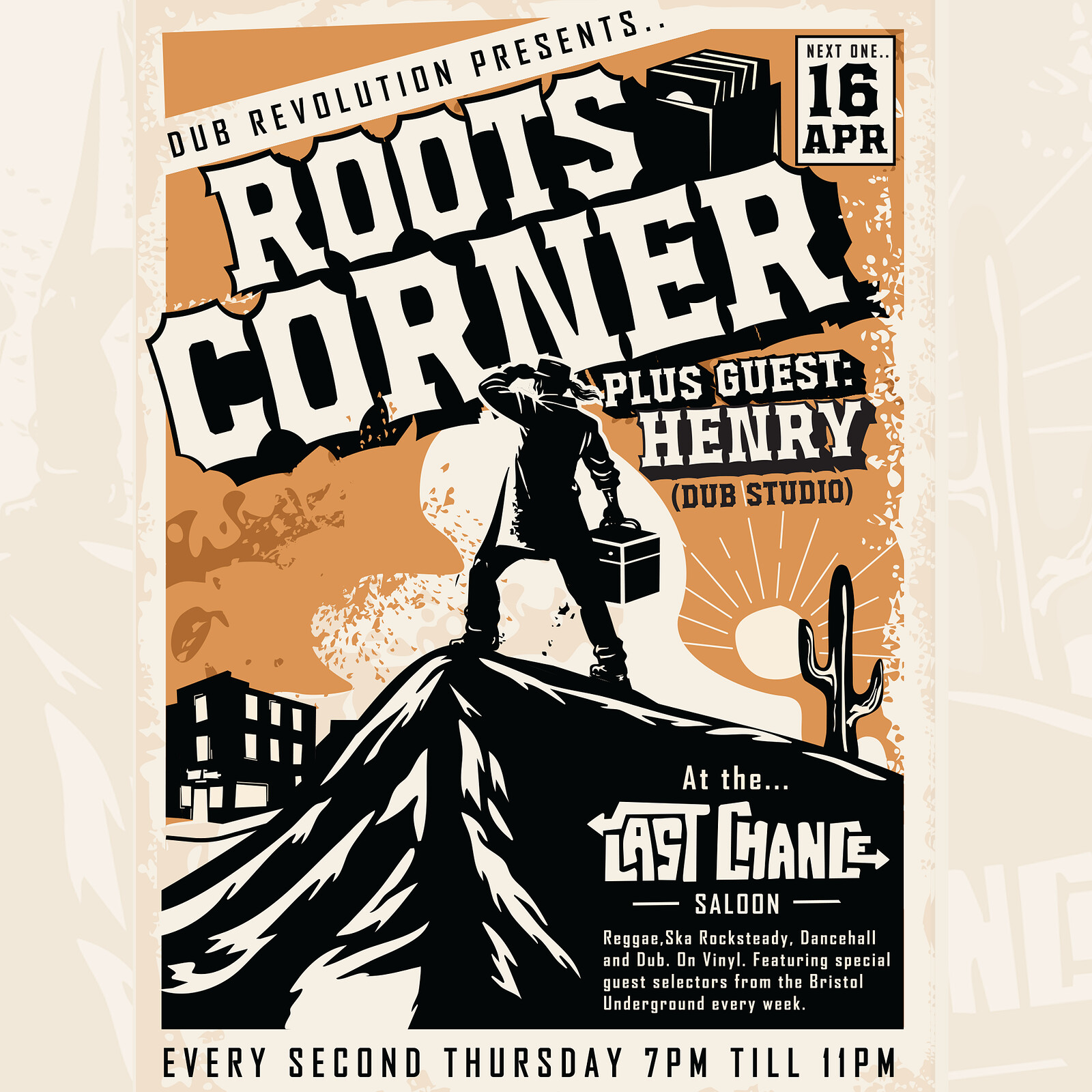 Roots Corner - Stokes Croft at The Last Chance Saloom